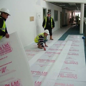 Fluted Plastic Floor Protection Sheet