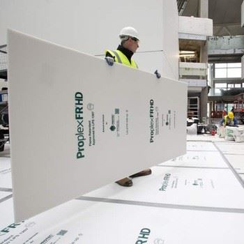 Fluted Plastic Floor Protection Sheet